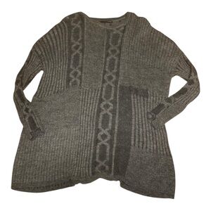 Peruvian Connection Baby Alpaca-Pima Cotton Pullover Sweater Size Large